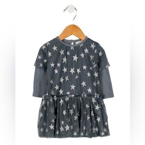 Stella McCartney Kids Silver Star Gray Dress